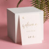 goldverliebt Karte welcome little one puder